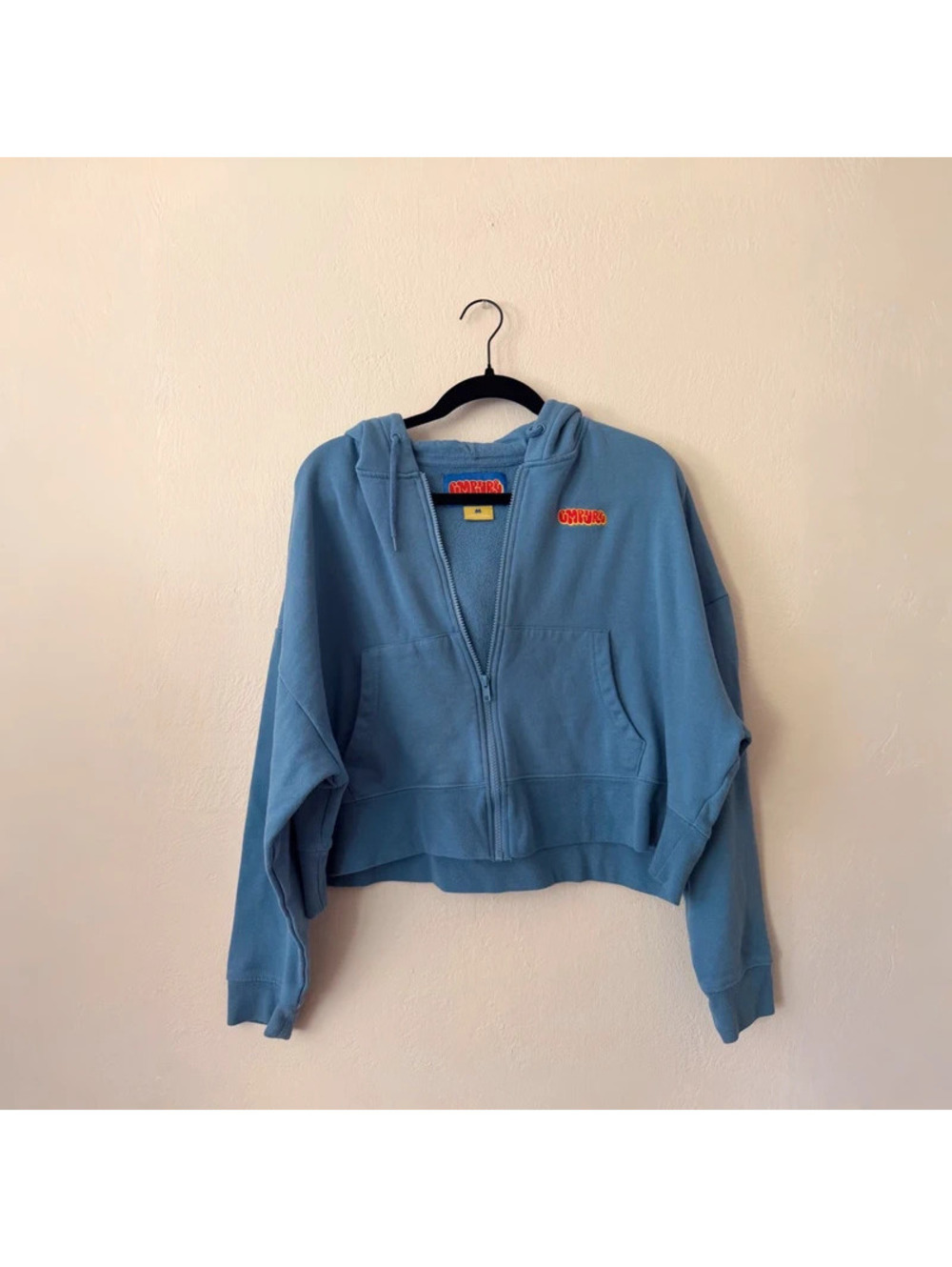 empyre blue zip up hoodie